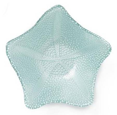 Sea Glass Aqua Star Bowl