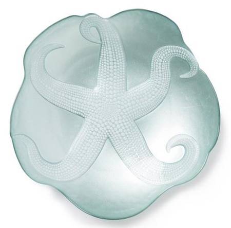 Sea Glass Aqua Centerpiece