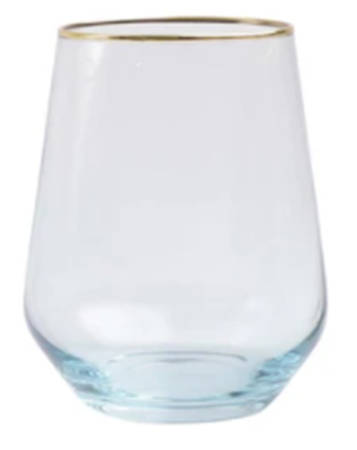 Rainbow Stemless Wine
