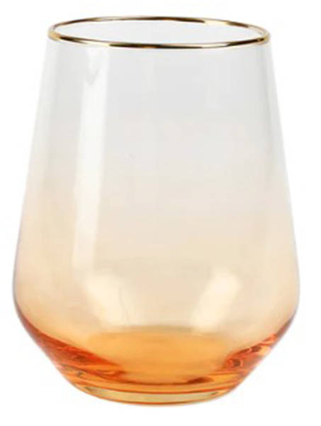 Rainbow Stemless Wine
