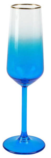 Rainbow Fluted Champagne