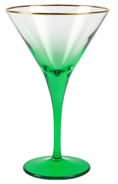 Rainbow Martini Glass