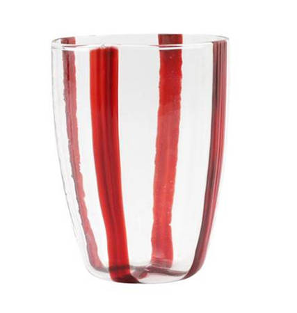 Stripe 15 Oz Flat Tumbler