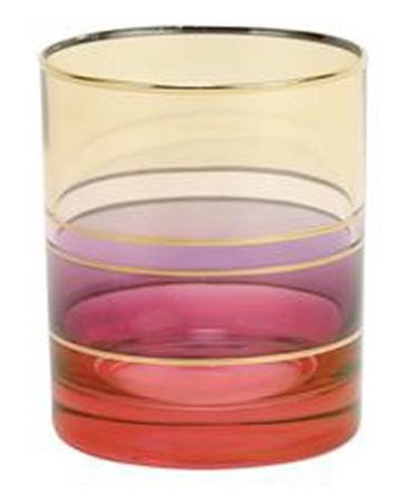 Regalia Deco Red Double Old Fashioned