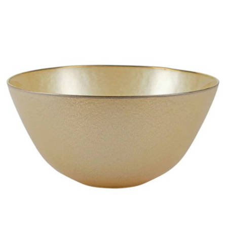 Metallic Glass 8" Round Bowl