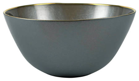 Metallic Glass 8" Round Bowl