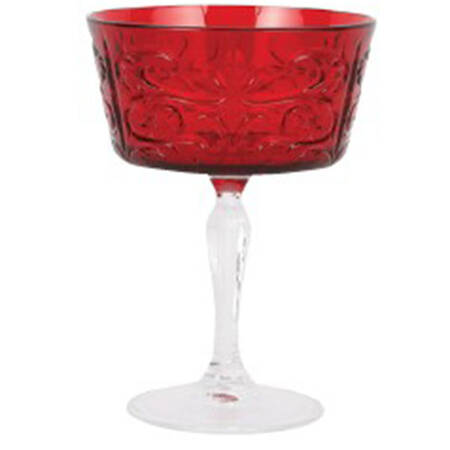 Barocco Ruby Champagne/Tall Sherbet