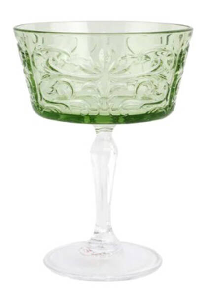 Barocco Mint Green Champagne/Tall Sherbet