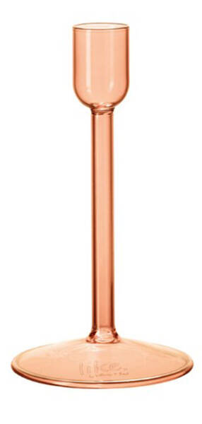 Like Home Small Apricot Candleholder