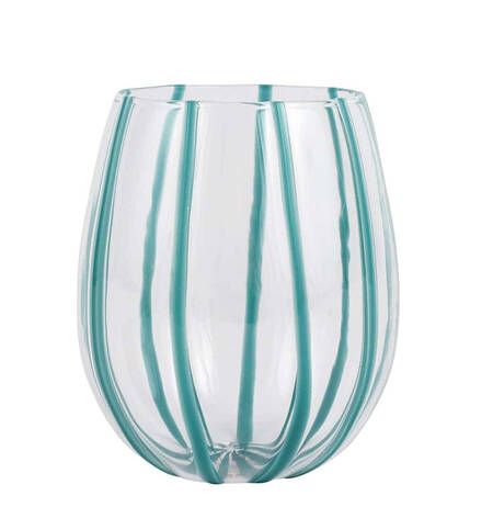 Nuovo Stripe Stemless Wine