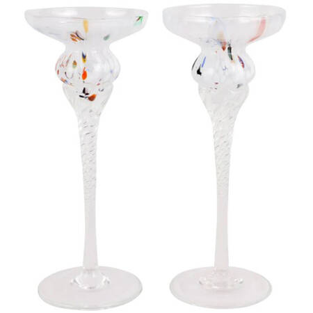 Chiara (Set of 2) 9" Single Light Candlesticks