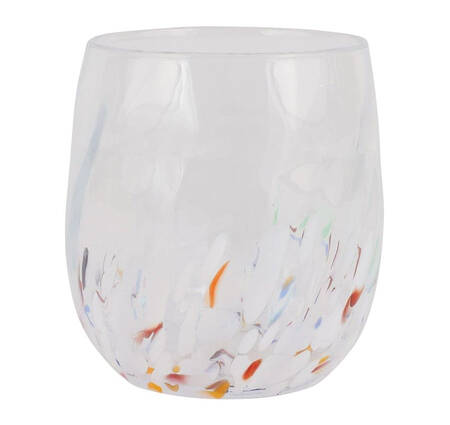 Chiara White Flat Tumbler