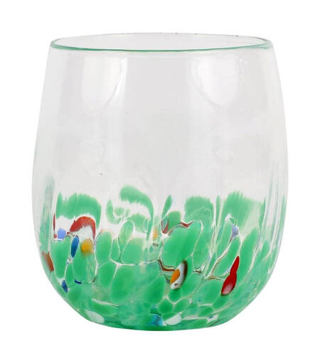 Chiara Green Flat Tumbler