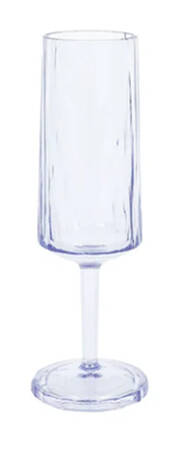 Superglass (Acrylic) Fluted Champagne