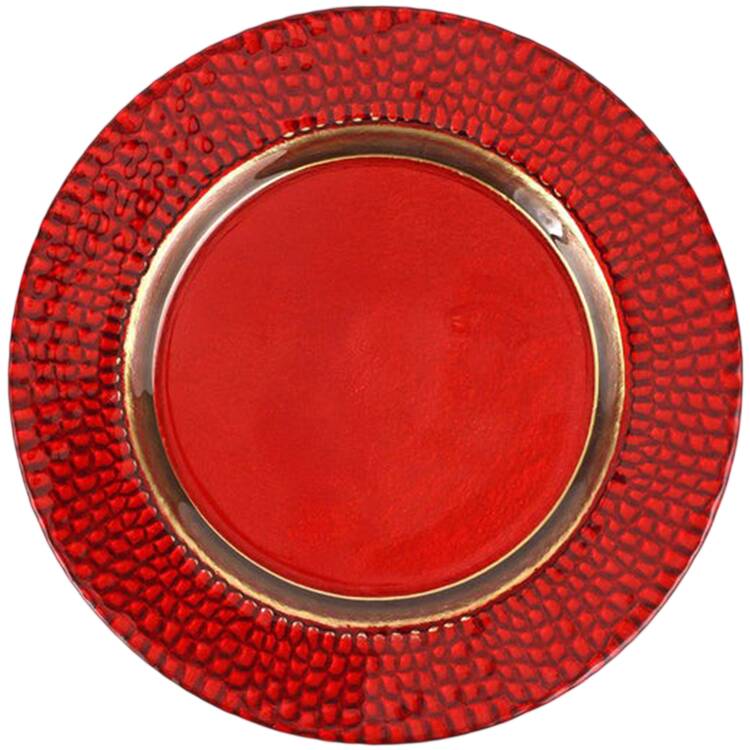 Pelli Glass Service Plate