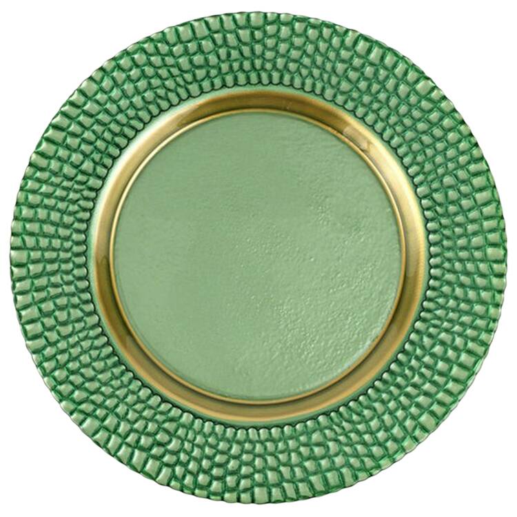 Pelli Glass Service Plate