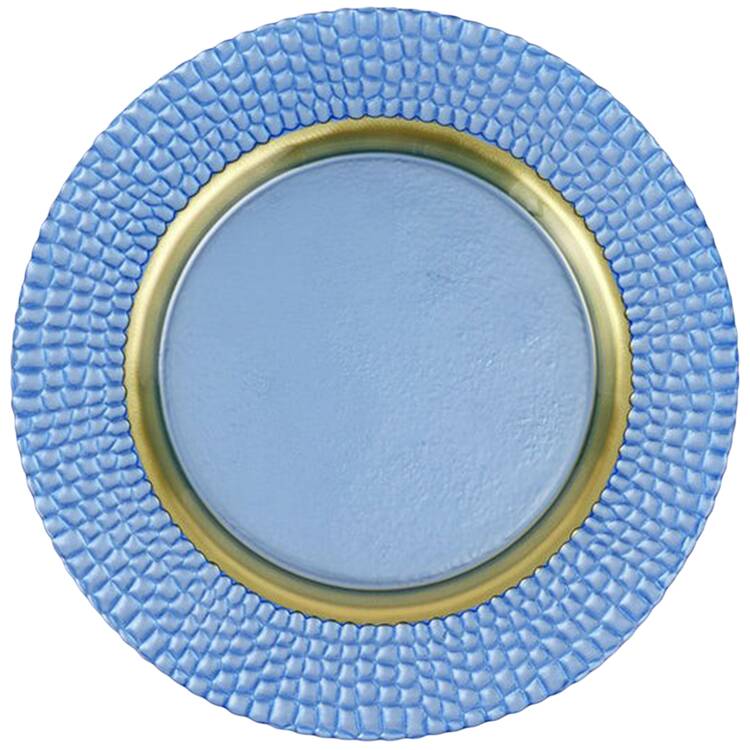 Pelli Glass Service Plate