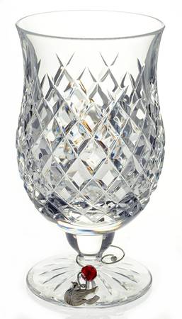 Alana Punch Glass & Twelve Days of Christmas Charm