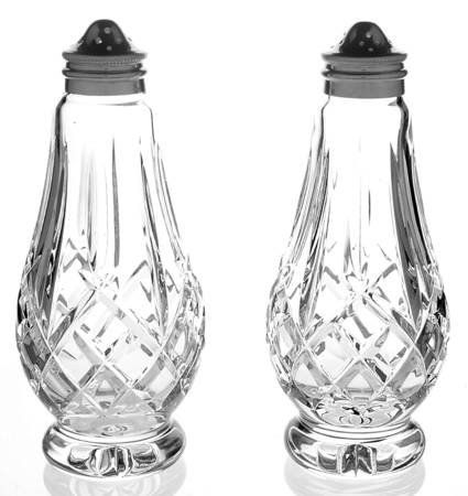 Araglin Footed Shaker Set & Metal Lids