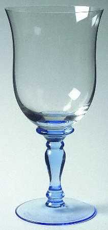 Bermuda Blue Wine Glass