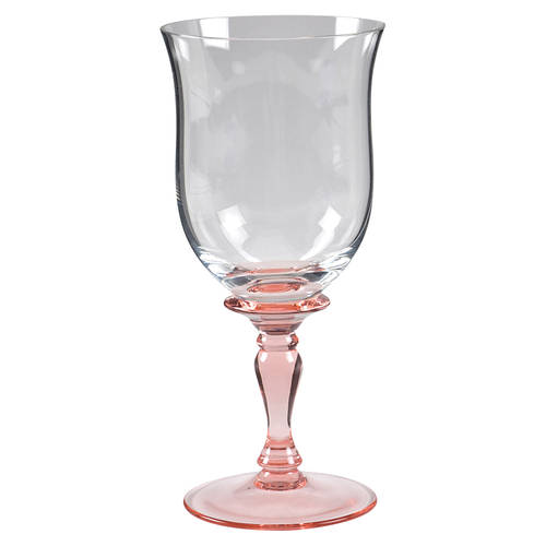 Bermuda Pink Water Goblet