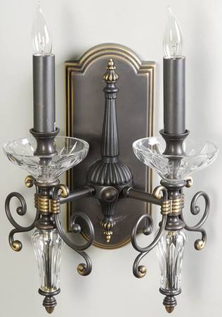Carina 2 Arm Electric Wall Sconce