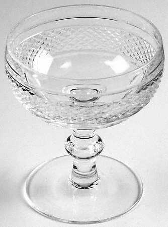 Cashel (No Cut Base) Champagne/Tall Sherbet