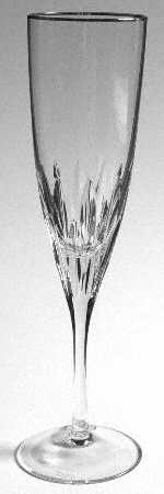 Claria Gold Fluted Champagne