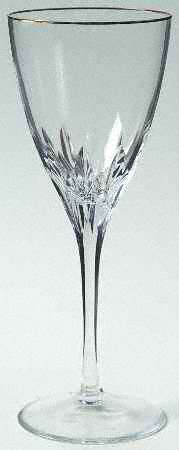 Claria Gold Wine Glass