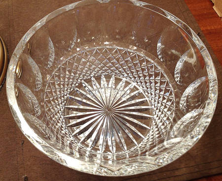 Colleen Short Stem (Cut) 6" Round Bowl