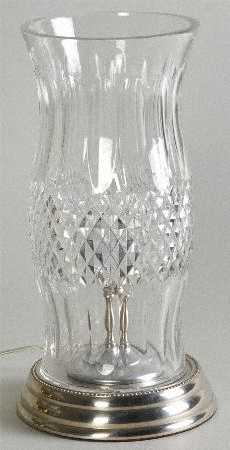 Colleen Short Stem (Cut) 1 Piece Electric Hurricane Lamp