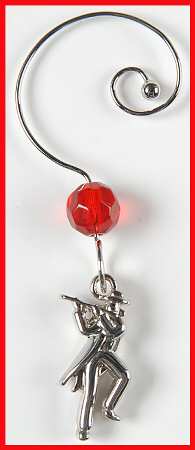 Colleen Short Stem (Cut) Twelve Days of Christmas Charm for Punch Glass
