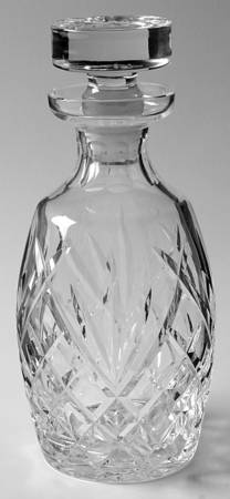 Drogheda (Cut) Decanter & Stopper by Waterford Crystal
