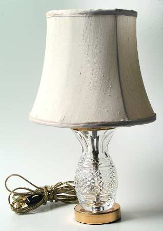 Glandore Small Electric Lamp & Shade