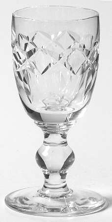 Kerry (Older, Ball Stem) Cordial Glass