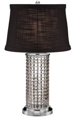 Kilrush (Cut) 26" Electric Lamp & Shade