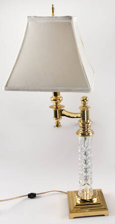 Kinsale (Cut) 30" Electric Lamp & Shade