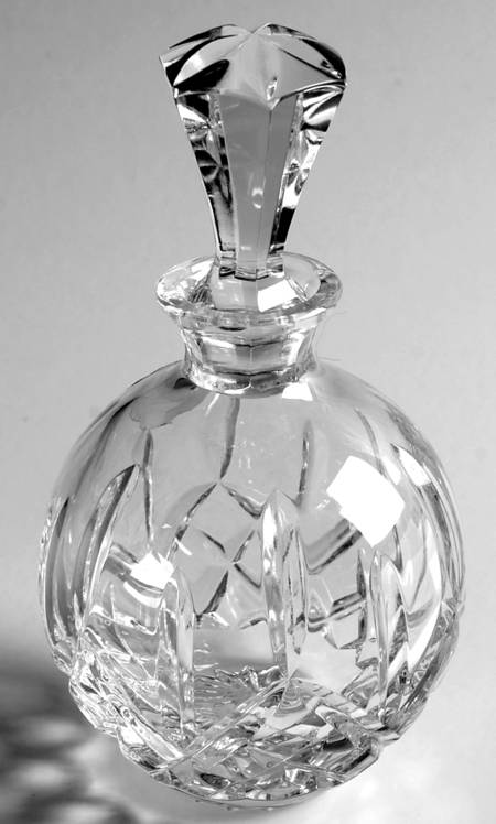 Lismore Round Perfume Bottle & Stopper