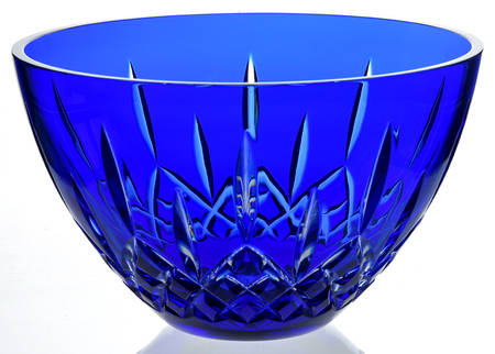 Lismore 8" Blue Round Bowl