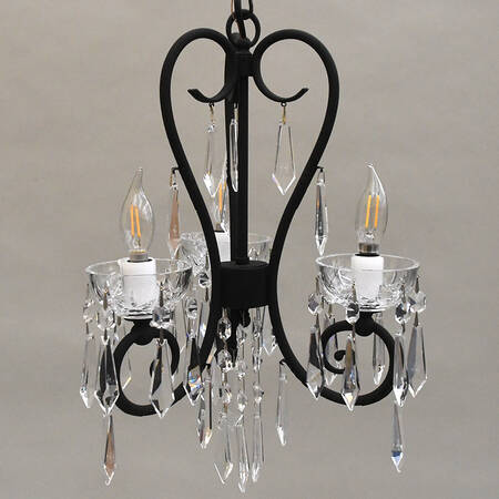 Lismore 3 Arm Ceiling Pendant Lamp