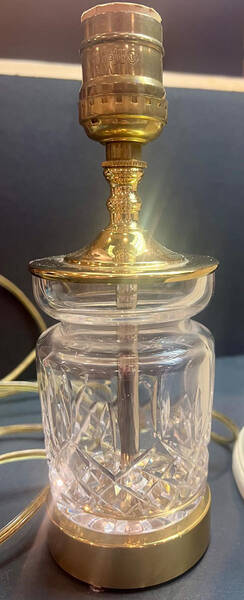 Lismore 8" Electric Lamp Base