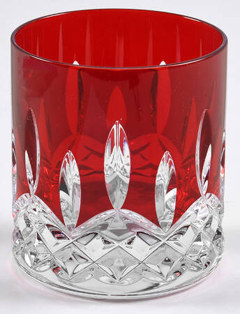 Lismore Red Flat Tumbler