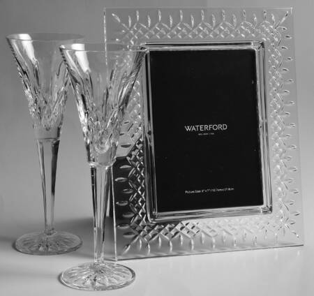 Lismore Boxed Set Picture Frame & Flute Set - FRAM5 & 2 SFLT