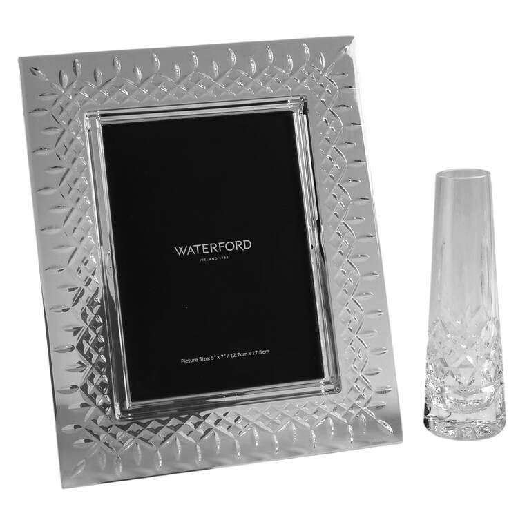 Lismore Boxed Set Picture Frame & Bud Vase - FRAM5 & VBUD7R