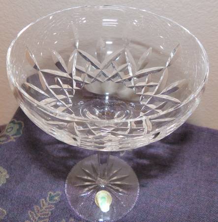 Lismore Round Compote (Height X Width)