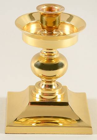 Lismore Brass Base for Hurricane Lamp