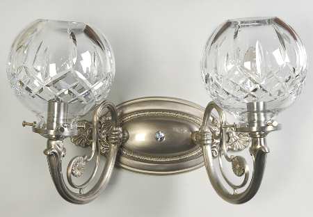 Lismore 2 Arm Electric Wall Sconce