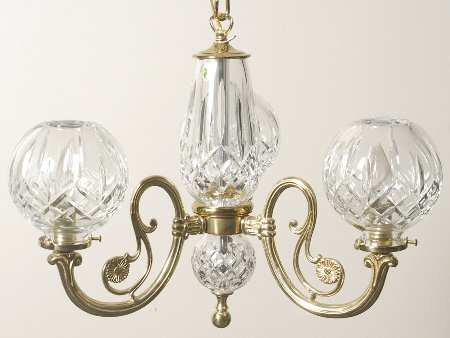 Lismore 3 Arm Chandelier