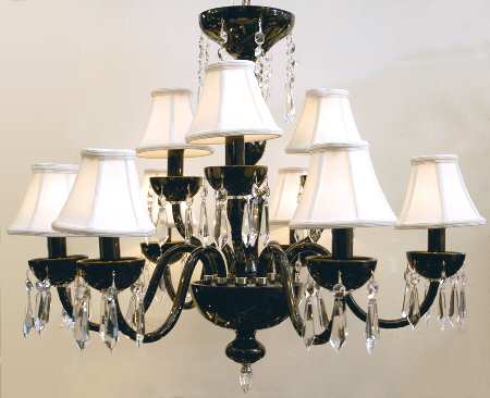 Lismore 9 Arm Chandelier with Shades