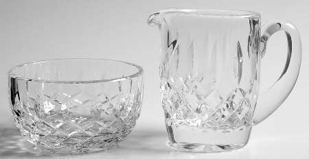 Lismore Creamer & Open Sugar Set